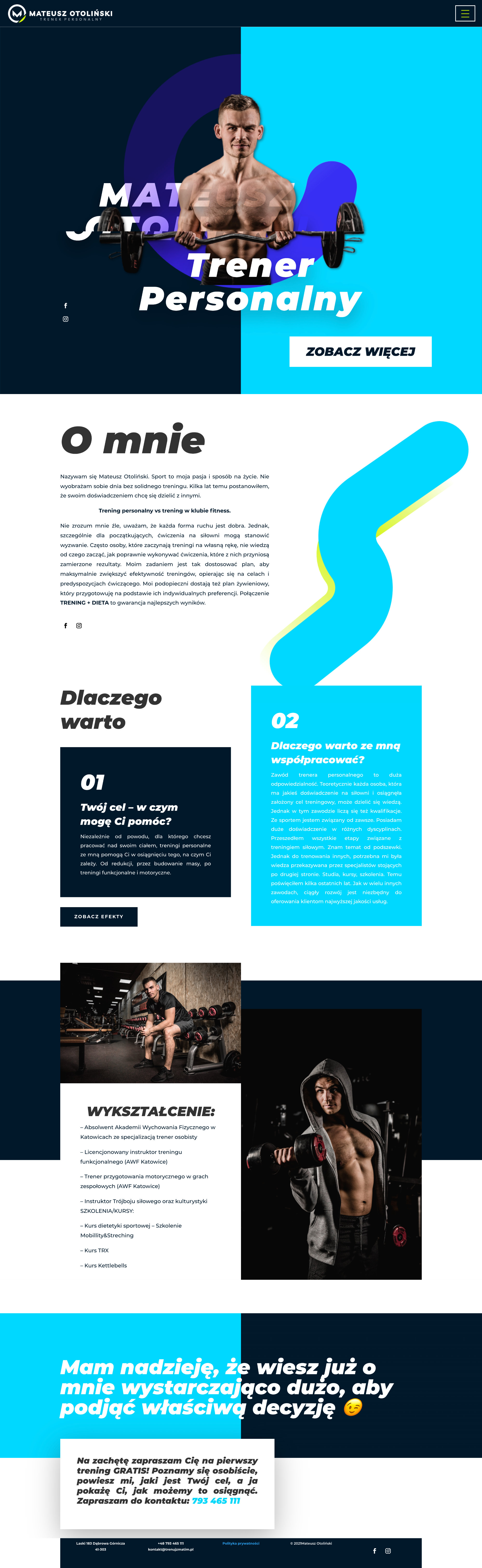 strona-internetowa-trener-personalny-trenujzmatim